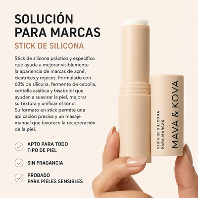 Stick Modelador de Cicatrices de Acne® M&K