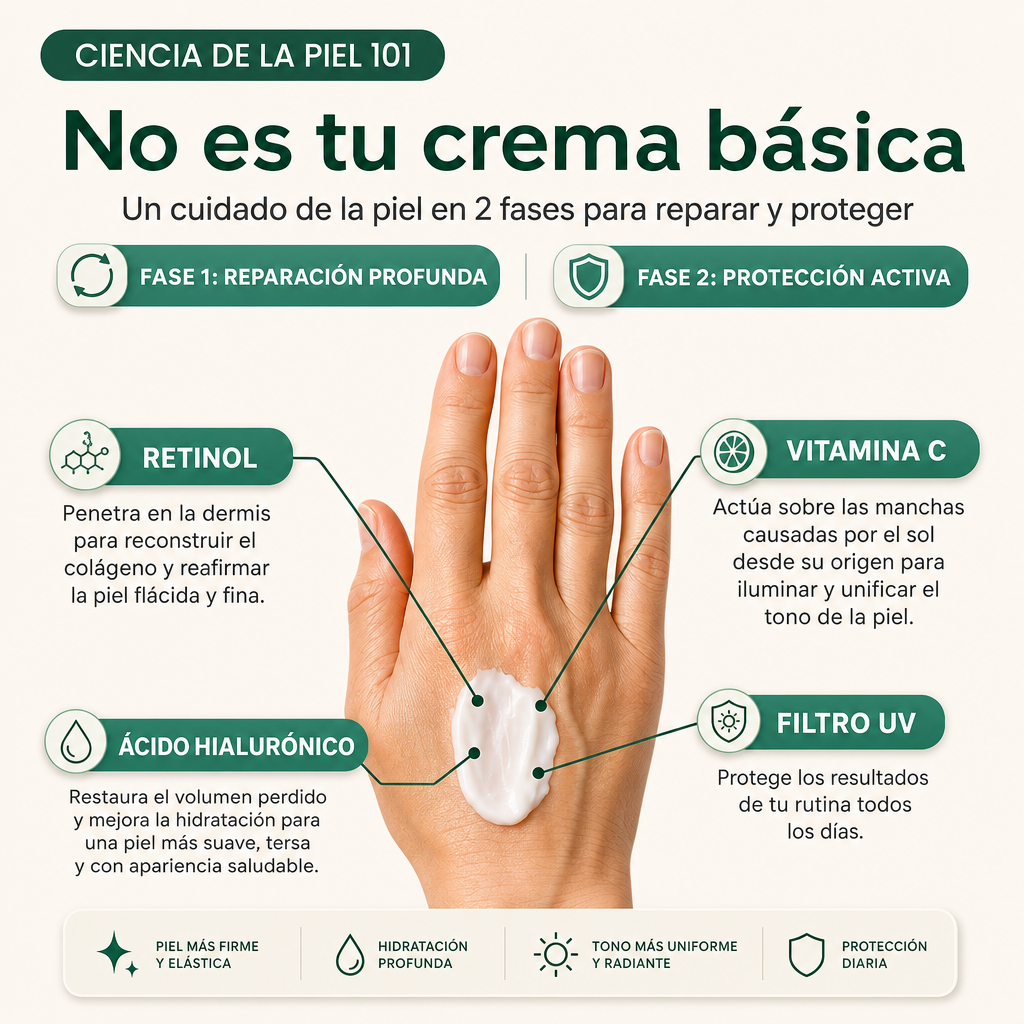 Crema Antiedad de Grado Clínico M&K